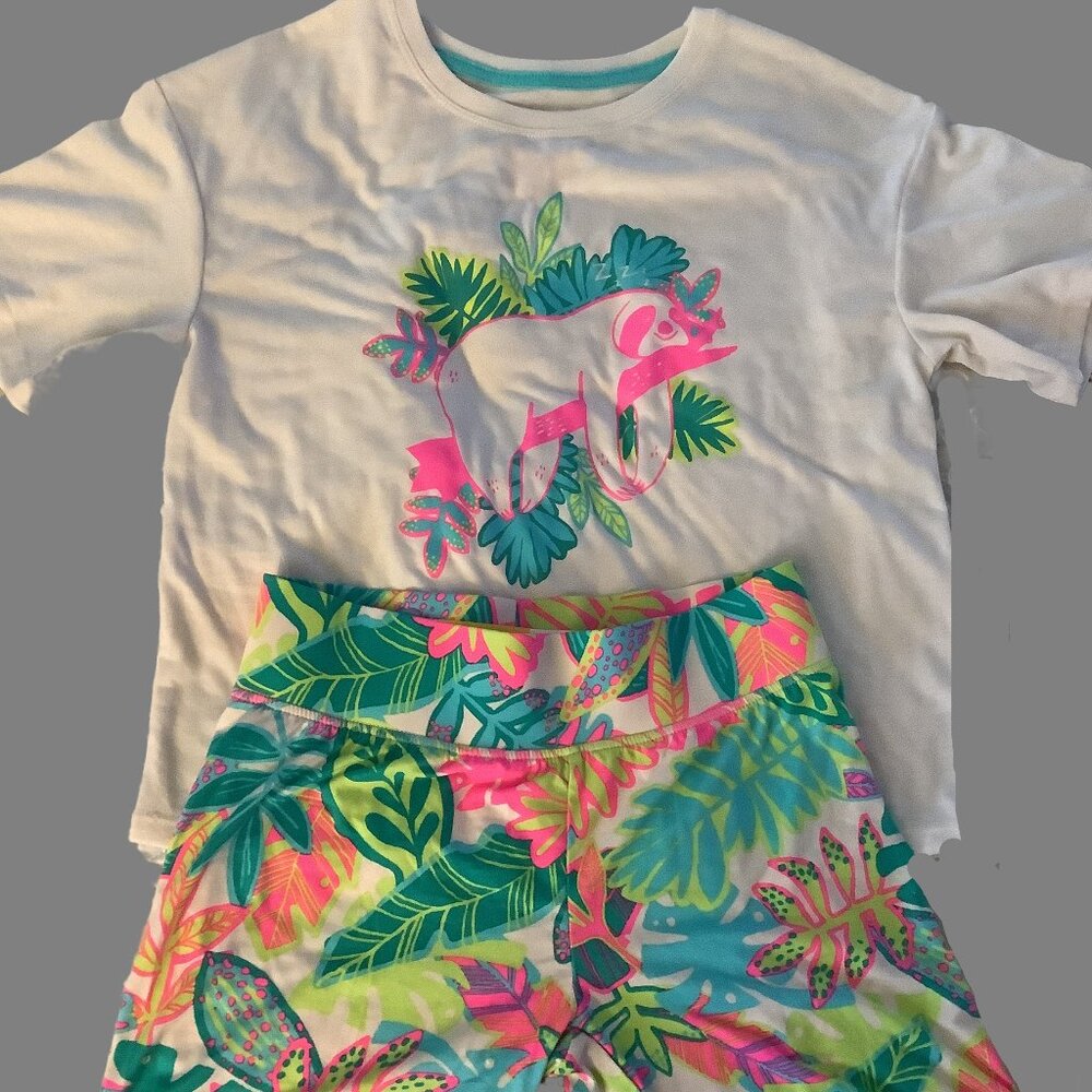NWT Cat & Jack 2 Piece Short Set Size:  14